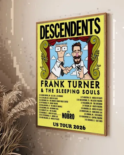 Discover Descendents Poster US Tour 2026