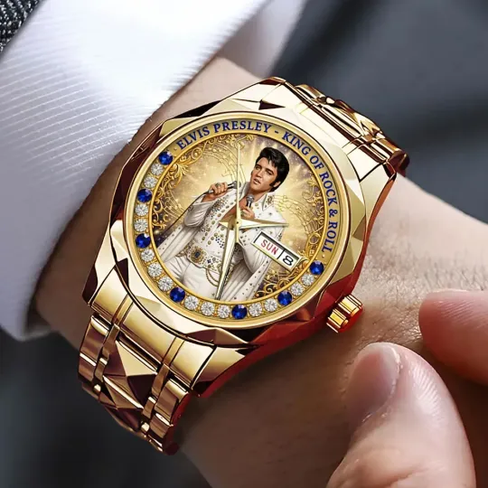 Discover Elvis Presley Alloy Luxury Quartz Watch