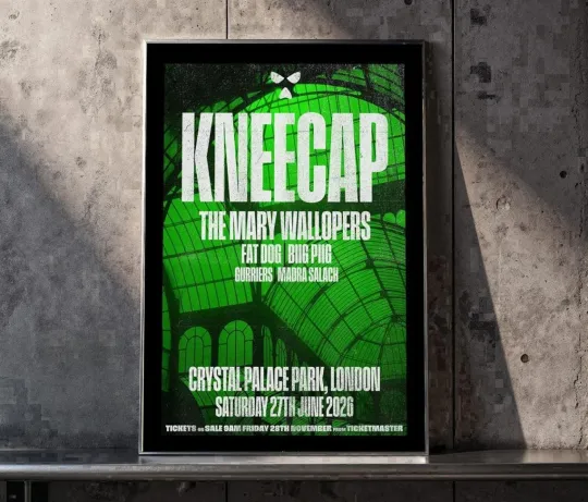 Discover Kneecap Tour 2026 Poster Tokyo