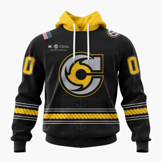 Discover Personalized Cincinnati Cyclones 2025/26 Military Appreciation Hoodie