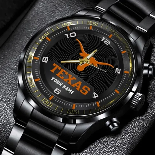 Discover Texas Longhorns Stainless Steel Watch