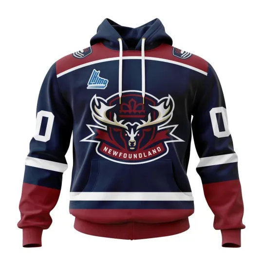 Discover Personalize Newfoundland Regiment 2025/26 Home Hoodie, Zip Up, Long Sleeve Shirt