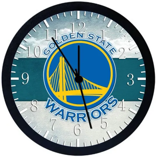 Discover Golden State Warriors Wall Clock