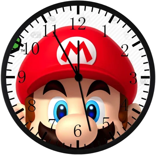 Super Mario Wall Clock