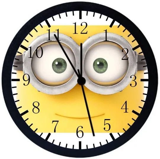 Discover Minions Wall Clock