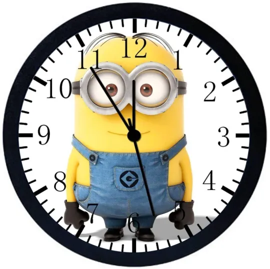 Discover Minions Wall Clock