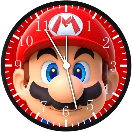 Super Mario Wall Clock