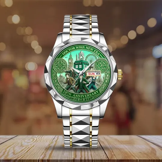 Discover Doctor Who: New Era 20th Anniversary Alloy Luxury Quartz Watch
