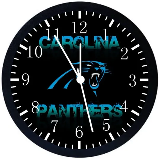 Carolina Panthers Wall Clock