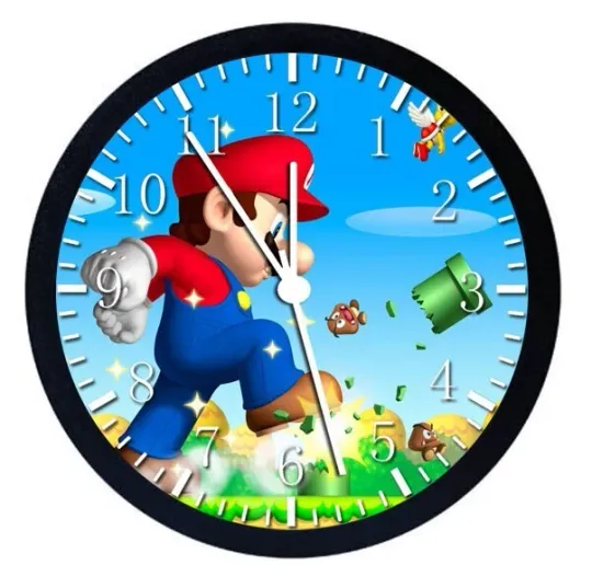 Super Mario Wall Clock