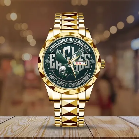 Discover Eagle 2025 East Division Champions Alloy Luxury Quartz Watch