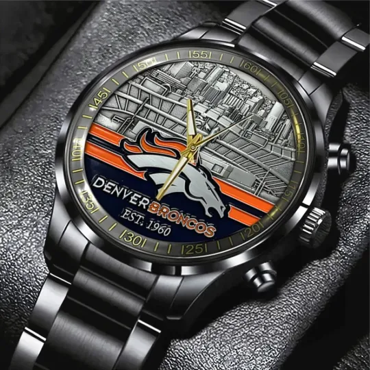 Discover Broncoss Black Stainless Steel Watch