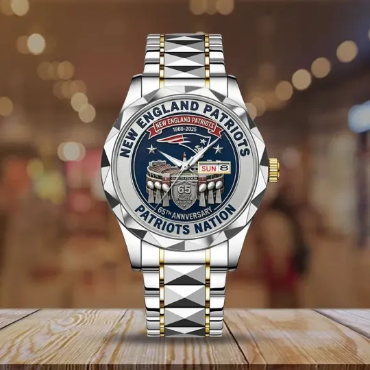 Discover Patriotts 65th Anniversary 2025 Alloy Luxury Quartz Watch