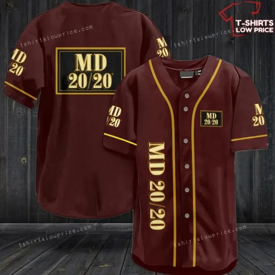 Discover MD 20 20 Baseball Jersey