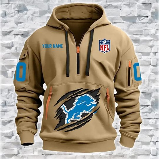 Detroit Lions Tactical Hoodies