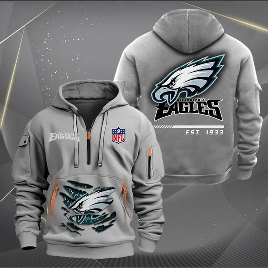 Discover Philadelphia Eagles Tactical Hoodies