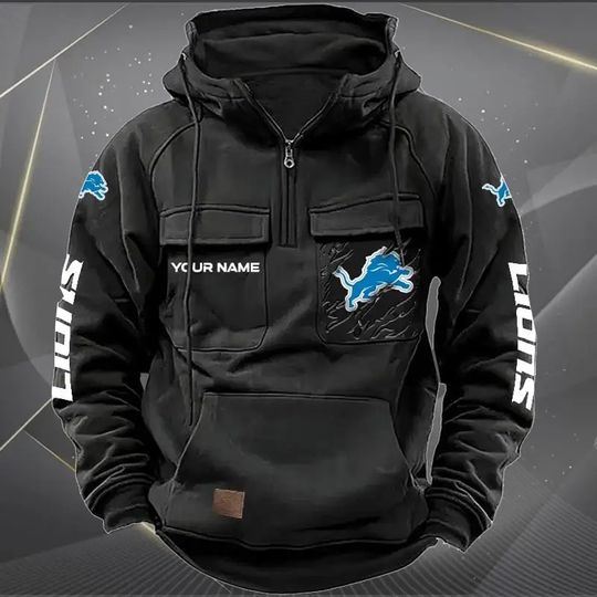 Detroit Lions Cargo Hoodies