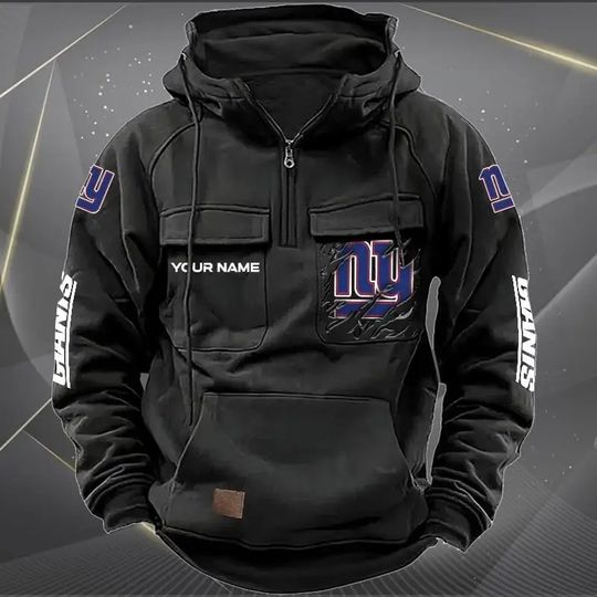 New York Giants Cargo Hoodies