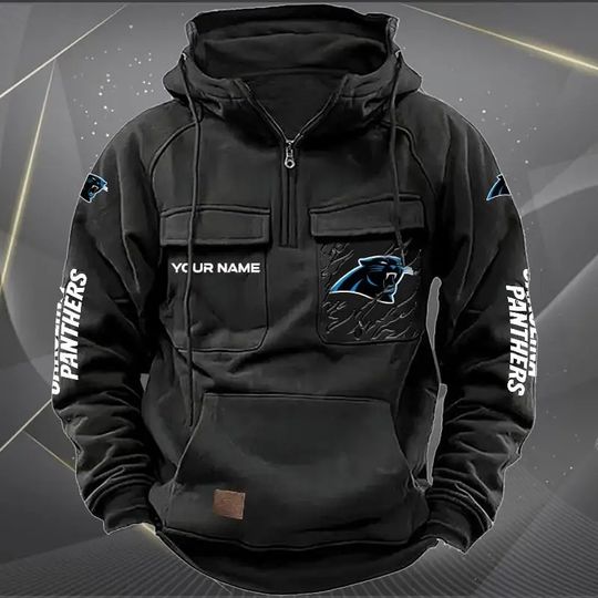 Carolina Panthers Cargo Hoodies