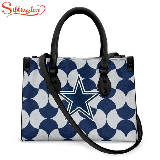 Dallas Cowboys India Mahdavi’s Bold Bisazza Pattern Leather Handbag