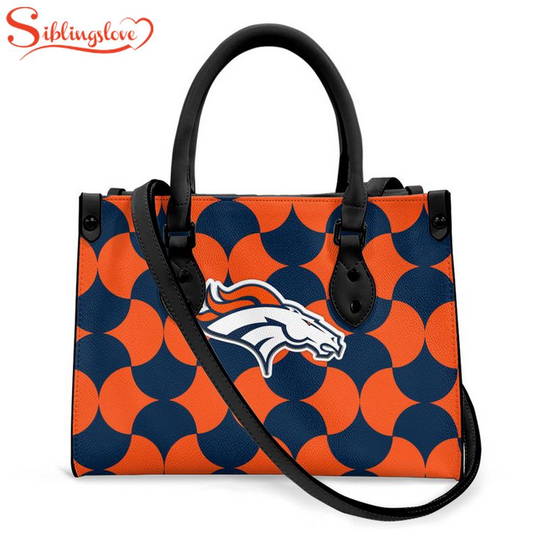 Discover Denver Broncos India Mahdavi’s Bold Bisazza Pattern Leather Handbag