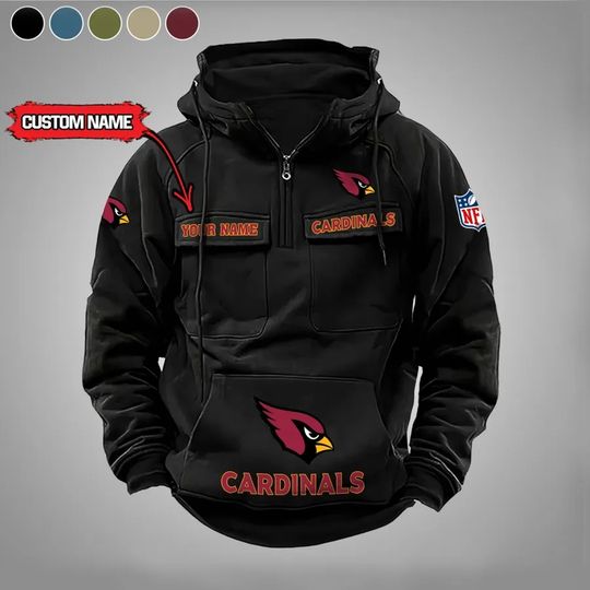 Arizonna Cardinals Cargo Hoodies