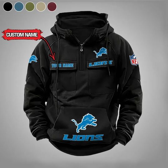 Detroit Lions Cargo Hoodies