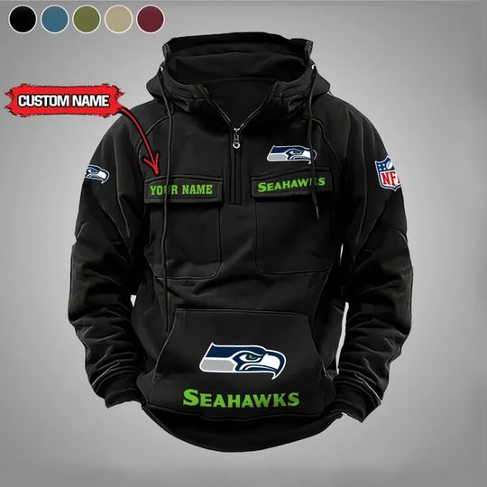 Seattle Seahawks Cargo Hoodies