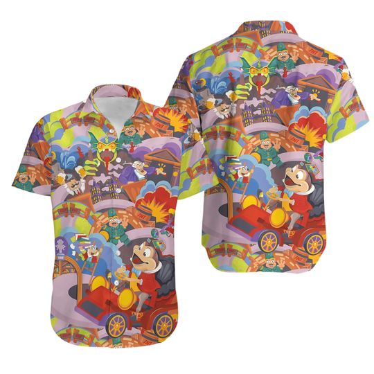 Mr Toad Wild Ride Hawaiian Shirt, Shirt For Summer
