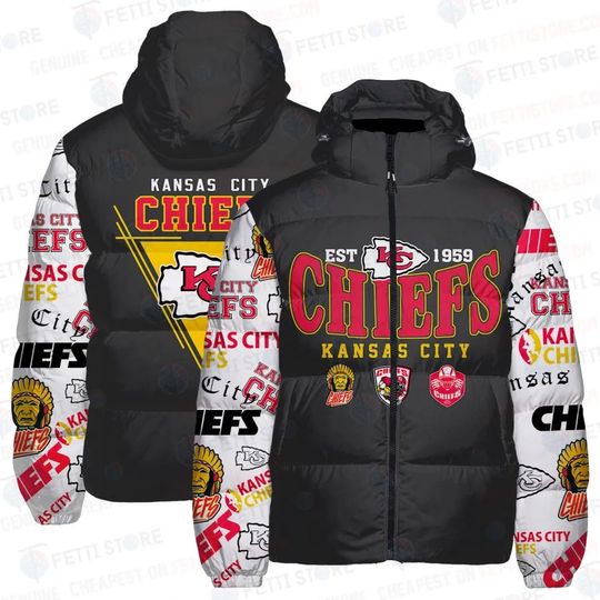 Kansas City Chiefs Puffer Jackets