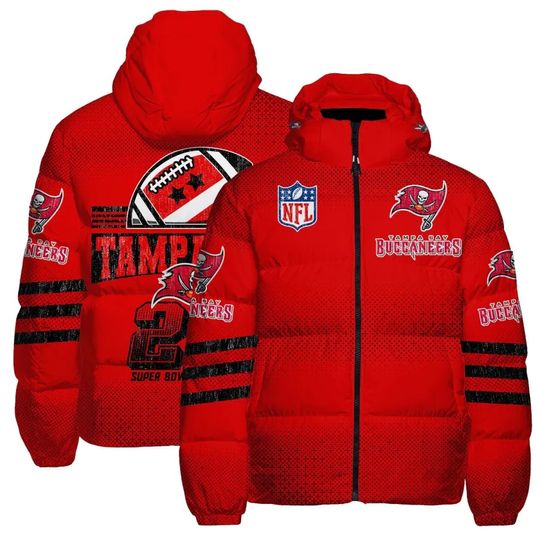 Tampa Bay Buccaneers Puffer Jackets