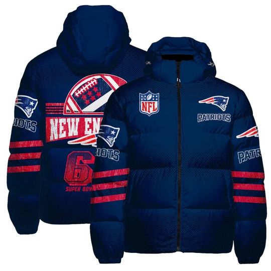 New England Patriots Puffer Jackets