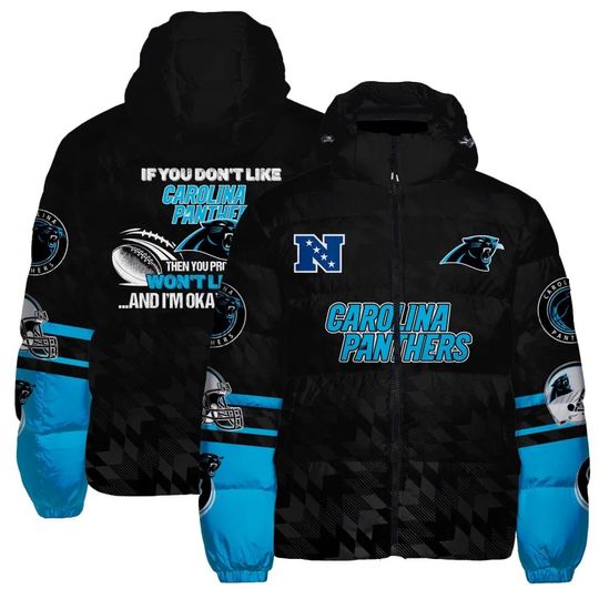 Carolina Panthers Puffer Jackets