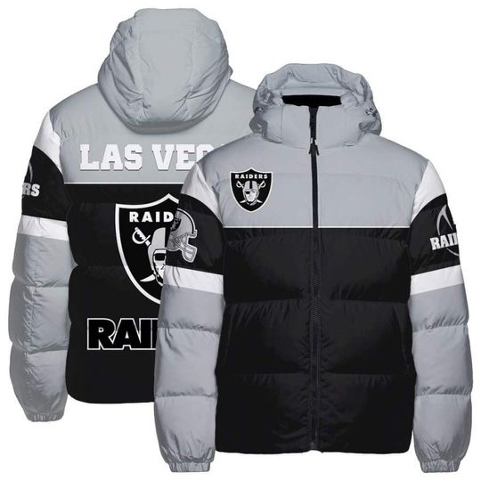 Las Vegas Raiders Puffer Jackets
