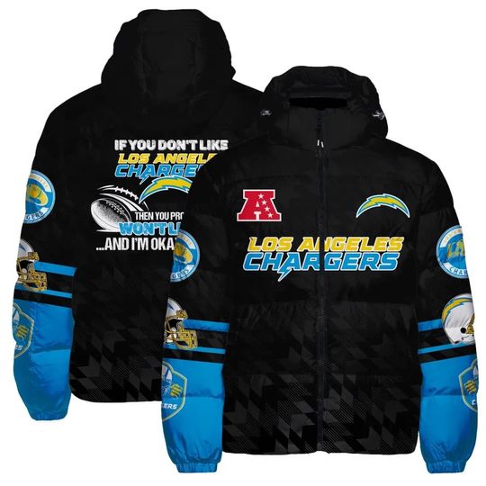 Los Angeles Chargers Puffer Jackets