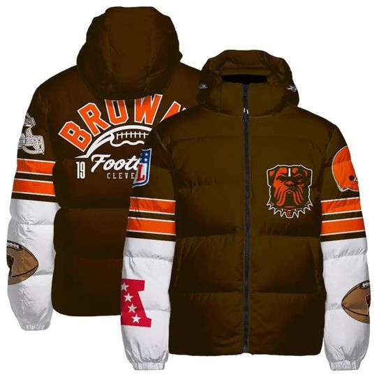 Cleveland Browns Puffer Jackets