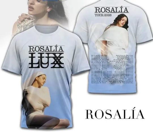 Discover Hot Popular Rosalia Lux Singer Polyester S to 5XL 3D AOP Shirt TU658