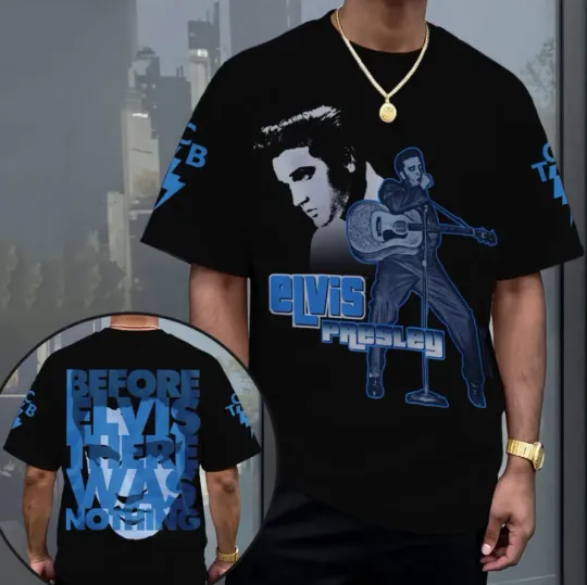 Discover Elvis1 Presle-Y Unisex 3D T-Shirt Fullsize Xs-5Xl