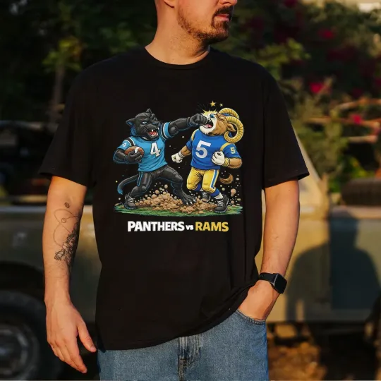 Carolina Football 2025 Champions Carolina Panthers defeated Los Angeles Rams Tee