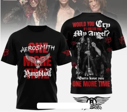 Aerosmith x Yungblud One More Time 3D Shirt