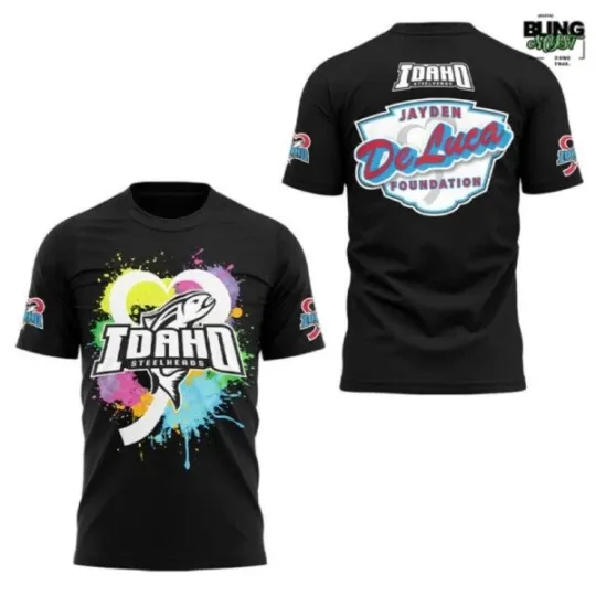 Idaho Steelheads and Jayden T-Shirt 3D