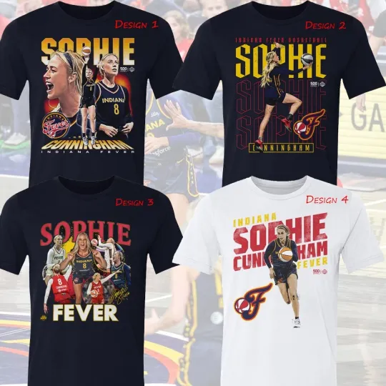 Discover FREESHIP - Sophie Cunningham #8 Indiana Fever One Side All Design For Fans