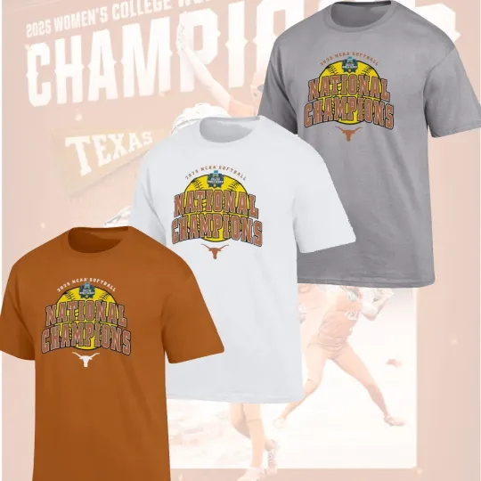 Discover HOT - Texas Longhorns 2025 Softball Women's Champions One Side FREESHIP For Fans