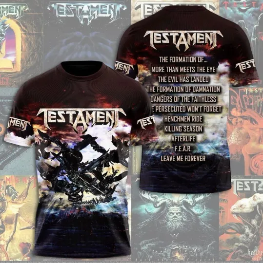 Discover New Testament Band Tour 3D T-shirt Size S to 5XL BA467