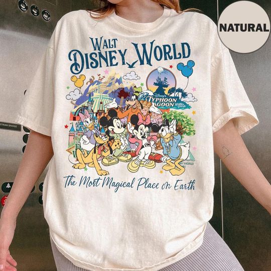 Discover Vintage Walt Disneyworld Shirts, Retro 90s Mickey & Friends Shirt, Disneyworld Shirt, Disney Family Vacation Shirt, Disney 2026 Trip Shirt