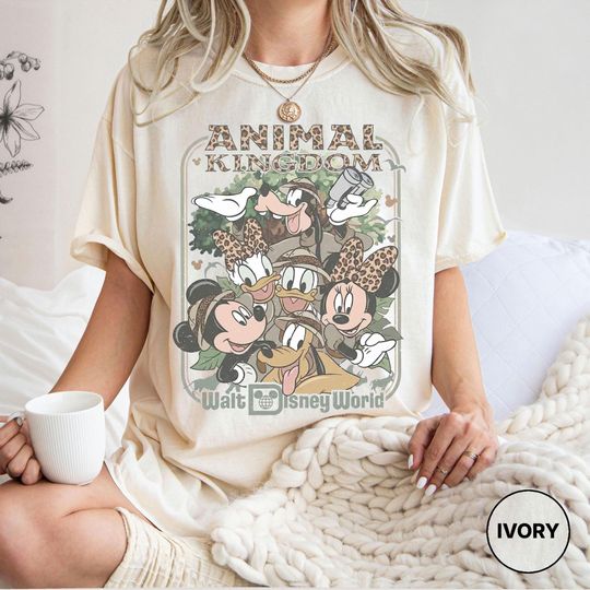 Discover Disney Animal Kingdom Shirt, Mickey & Friends Safari Mode Shirt, Disney Trip 2026 Shirt, Let's Get Wild Shirt, Disney Family Matching Shirt