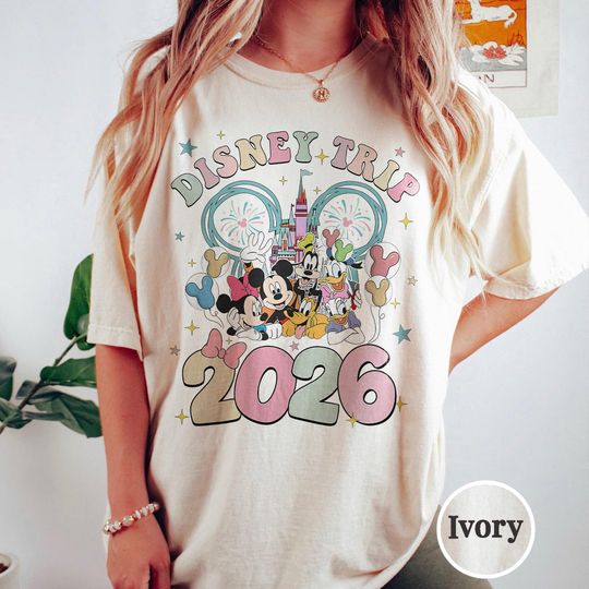 Discover Disneyland Trip 2026 Shirt, Disneytrip 2026 Family Shirts, Disneyland 2026 Vacation Tshirt, Matching Family Shirts, Disneyworld Tee