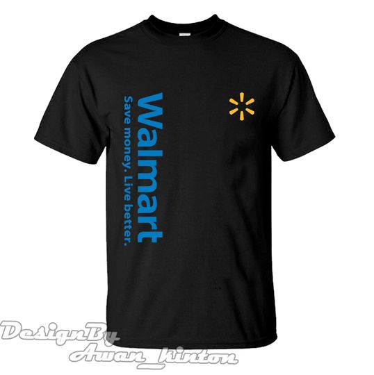 Walmart Logo T-Shirt Short Sleeve Men and Women