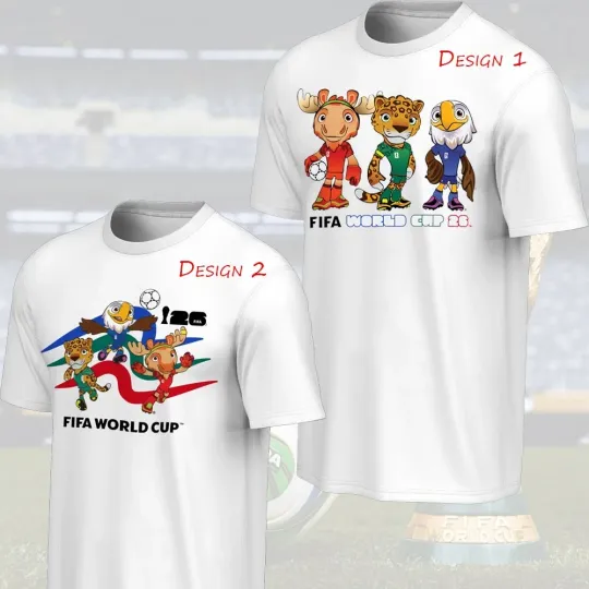 Discover FI-FA World Cup 2026, FI-FA World Cup Mascot One Side For Soccer Fans