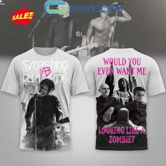 Discover The Smashing Pumpkin Looking Like A Zombie 3D T-Shirt